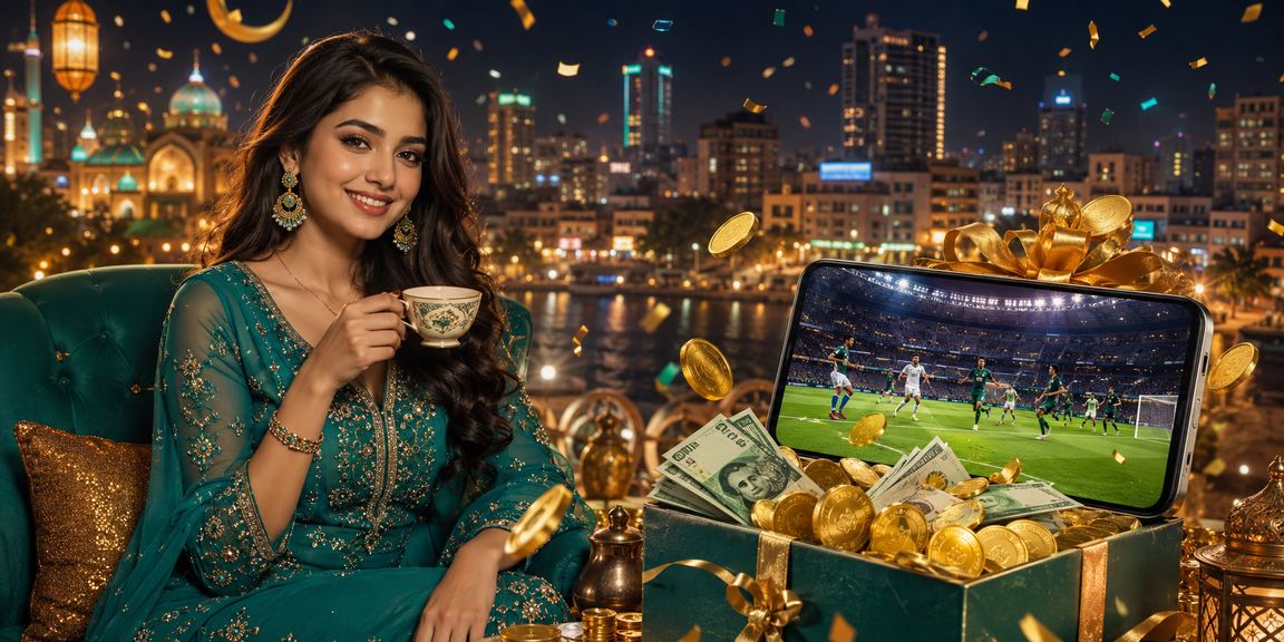 ঢাকায় ঈদ উৎসবে মোবাইলে ক্যাসিনো গেম খেলার দৃশ্য